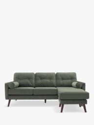 G Plan Vintage The Sixty Five RHF Large 3 Seater Chaise End Sofa - thumbnail 1