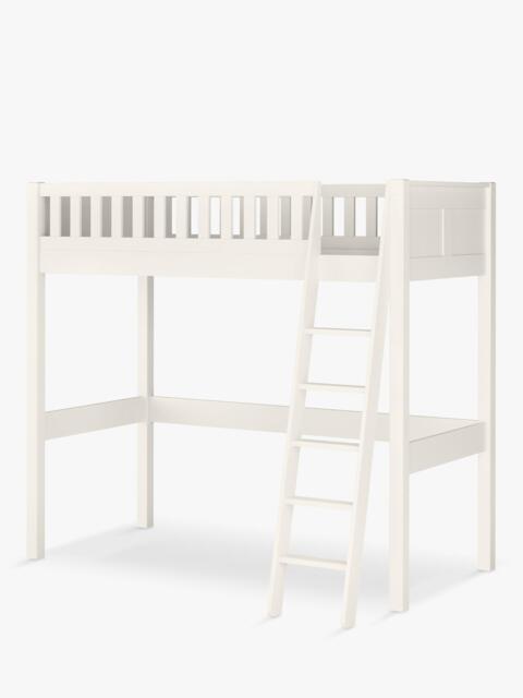 Stompa Arven High Sleeper Bed Frame, White - image 1
