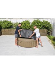 Lay‑Z‑Spa Universal EnergySense Thermal Round Hot Tub Cover, 196cm - thumbnail 5