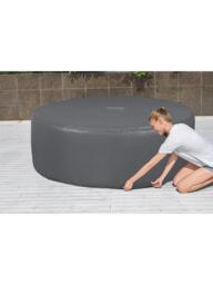 Lay‑Z‑Spa Universal EnergySense Thermal Round Hot Tub Cover, 196cm - thumbnail 2