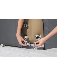 Lay‑Z‑Spa Universal EnergySense Thermal Round Hot Tub Cover, 196cm - thumbnail 3