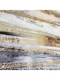 John Lewis Valeria Mravyan 'Eventide' Abstract Framed Canvas, 59 x 134cm, Multi - thumbnail 2