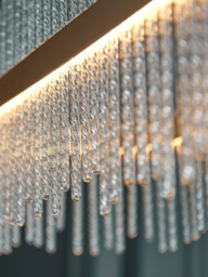 Bay Lighting Kai Linear Pendant Ceiling Light, Gold - thumbnail 6
