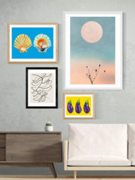 EAST END PRINTS Flower Love Child 'Sprung' Framed Print - thumbnail 2