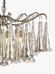 John Lewis Beatrix Chandelier Ceiling Light, Antique Bronze - thumbnail 5