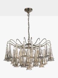 John Lewis Beatrix Chandelier Ceiling Light, Antique Bronze - thumbnail 3
