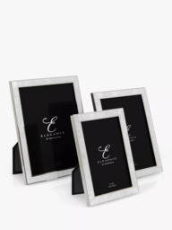 Elegance by Impressions Mother Of Pearl Photo Frame, White - thumbnail 5