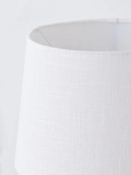Laura Ashley Maria Wooden Table Lamp, Natural Oak - thumbnail 4