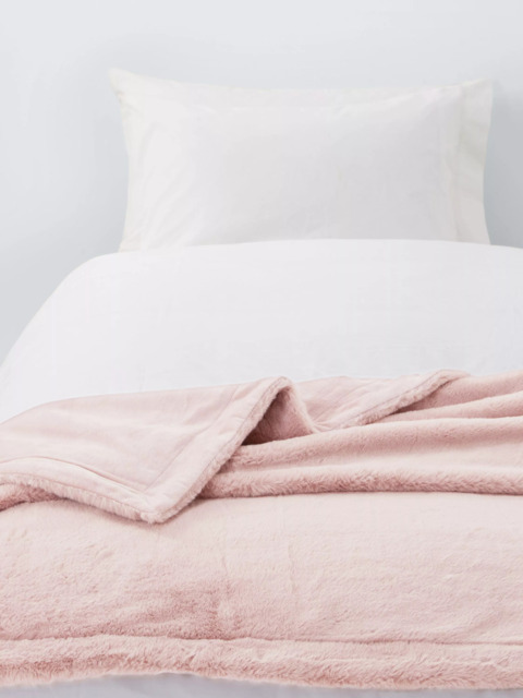 John Lewis Kids' Faux Fur Blanket - image 1
