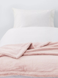 John Lewis Kids' Faux Fur Blanket - thumbnail 1