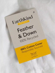 EarthKind™ Recycled Feather & Down Duvet, 13.5 Tog - thumbnail 6