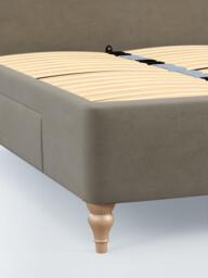 John Lewis Alice 2 Drawer Upholstered Bed Frame, King Size - thumbnail 4