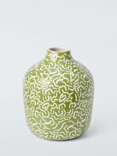 John Lewis Archive Stoneware Vase, Green - image 1