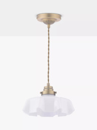Laura Ashley Banham Pendant Ceiling Light, Antique Brass - thumbnail 3