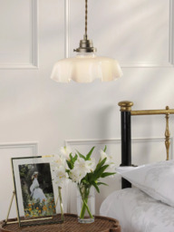 Laura Ashley Banham Pendant Ceiling Light, Antique Brass - thumbnail 5