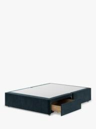 Hypnos Non-Sprung Upholstered 2 Drawer Divan Base, King Size - thumbnail 2
