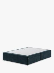 Hypnos Non-Sprung Upholstered 2 Drawer Divan Base, King Size - thumbnail 1