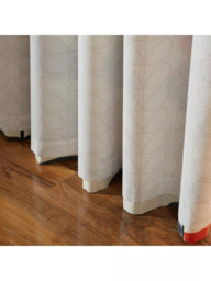Orla Kiely Multi Stem Pair Lined Eyelet Curtains - thumbnail 3
