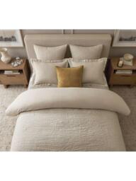 Pottery Barn Pieced Suede Cushion Cover - thumbnail 4