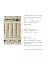 Vispring Richmond Pocket Spring Mattress, Firm Tension, Double - thumbnail 3