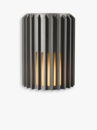 Nordlux Aludra Ribbed Outdoor Wall Light, Anthracite - thumbnail 3