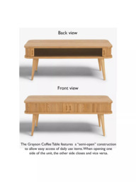John Lewis Grayson Storage Coffee Table - thumbnail 3