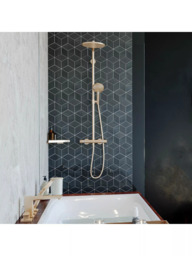Hansgrohe AddStoris Wall-Mounted Shower Corner Shelf Basket - thumbnail 3