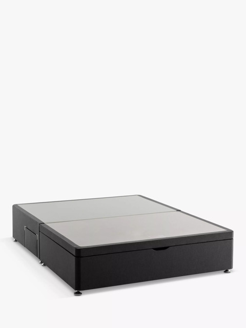 Silentnight 2 Drawer Continental Half Ottoman Divan Storage Bed, Double - image 1