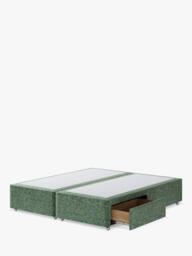 Hypnos Non-Sprung Upholstered 2 Drawer Divan Base, Super King Size - thumbnail 2