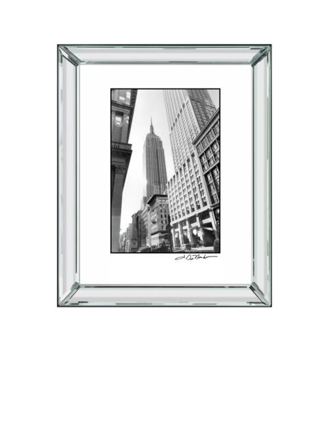 Brookpace Lascelles 'Empire State Building' New York Framed Print & Mount, 60 x 50cm, Black/White - image 1