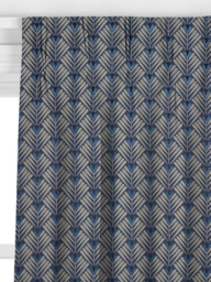 John Lewis Clifton Made to Measure Curtains or Roman Blind, Indigo - thumbnail 6