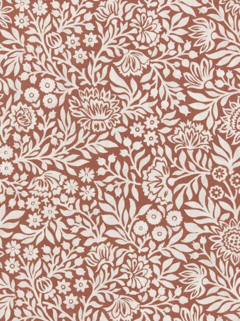 John Lewis Hidcote Print Made to Measure Curtains or Roman Blind, Auburn - image 1