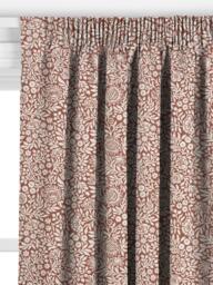 John Lewis Hidcote Print Made to Measure Curtains or Roman Blind, Auburn - thumbnail 2