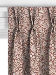 John Lewis Hidcote Print Made to Measure Curtains or Roman Blind, Auburn - thumbnail 5