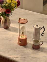tala The Muse 2.0 Portable Rechargeable Outdoor Table Lamp, Orange - thumbnail 4