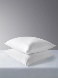 John Lewis Natural Cotton Square Pillow Liners, Pair - thumbnail 2