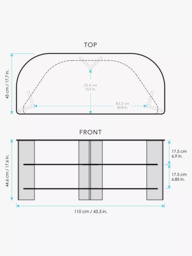 "AVF Varano 1100 Corner TV Stand for TVs up to 55""" - thumbnail 5