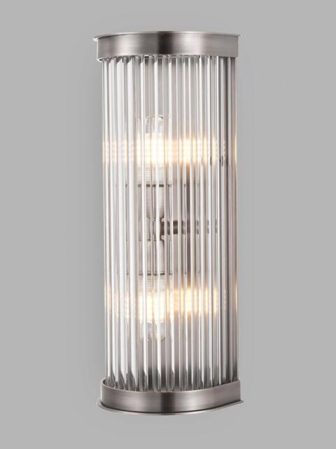 John Lewis Boston Ribbed Glass Bathroom Wall Light - image 1