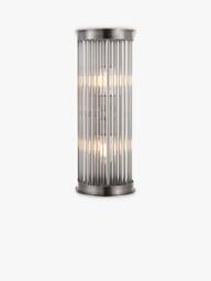 John Lewis Boston Ribbed Glass Bathroom Wall Light - thumbnail 6