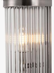 John Lewis Boston Ribbed Glass Bathroom Wall Light - thumbnail 4