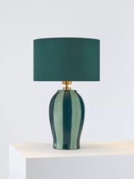 John Lewis Burano Striped Ceramic Table Lamp