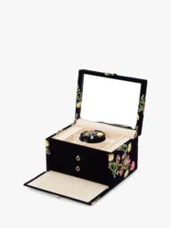 WOLF Zoe Velvet Jewellery Box, Medium - thumbnail 3