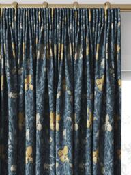 William Morris At Home Iris Made to Measure Curtains or Roman Blind, River - thumbnail 2