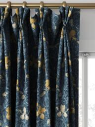 William Morris At Home Iris Made to Measure Curtains or Roman Blind, River - thumbnail 6