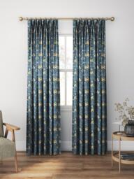 William Morris At Home Iris Made to Measure Curtains or Roman Blind, River - thumbnail 5