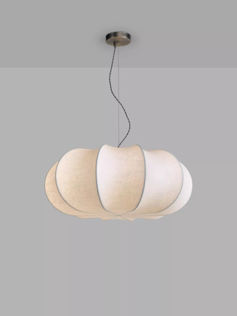 John Lewis Petula Oversized Pendant Ceiling Light, White - image 1
