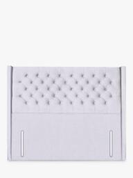 John Lewis Margot Winged Full Depth Upholstered Headboard, King Size - thumbnail 1