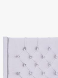 John Lewis Margot Winged Full Depth Upholstered Headboard, King Size - thumbnail 3