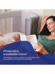 Chicco Next2Me Forever Night Breeze Mattress Protector, Natural - thumbnail 3