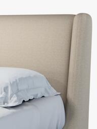 John Lewis Mid-Century Sweep Upholstered Bed Frame, King Size - thumbnail 5